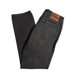 Rare Ralph Lauren Rugby Charcoal Slim Tapered Leg Jeans 28 Y2K Quiet Luxury VTG